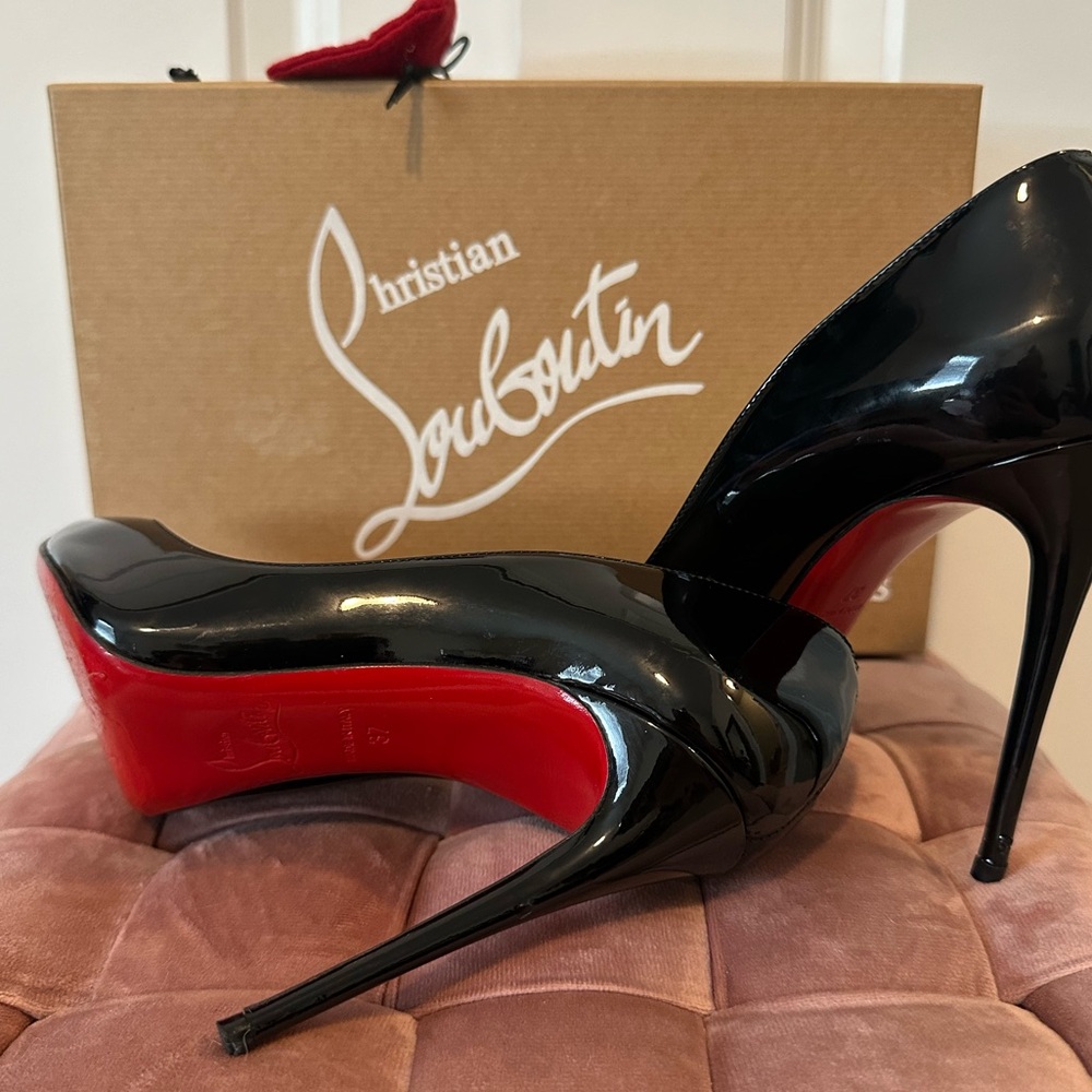 Christian Louboutin Black Pigalle Heels
